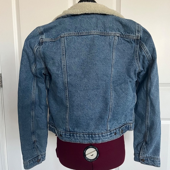 Levi denim/sherpa jacket - Picture 2 of 3